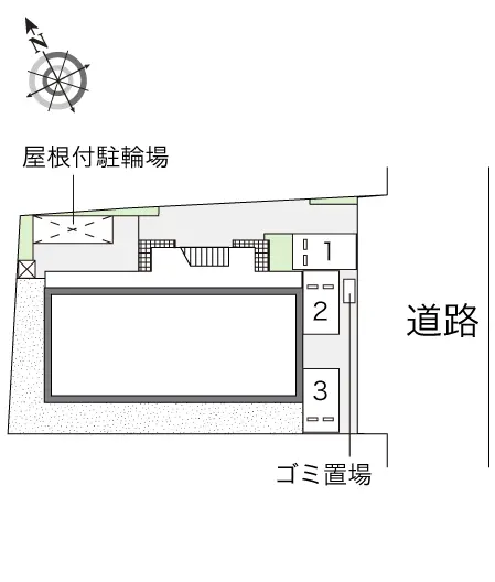 ★手数料０円★立川市砂川町　月極駐車場（LP）